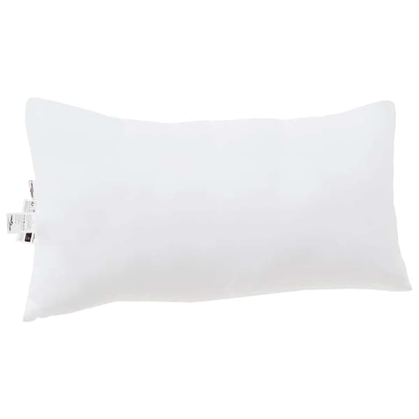 vidaXL Kudde med kudde 2 pcs Vit 61 x 41 x 20 cm Polyester