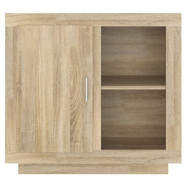 vidaXL Skänk sonoma-ek 80x40x75 cm