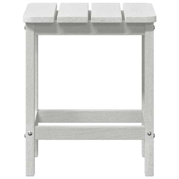vidaXL Sidobord Vit 38 x 38 x 46 cm polyeten