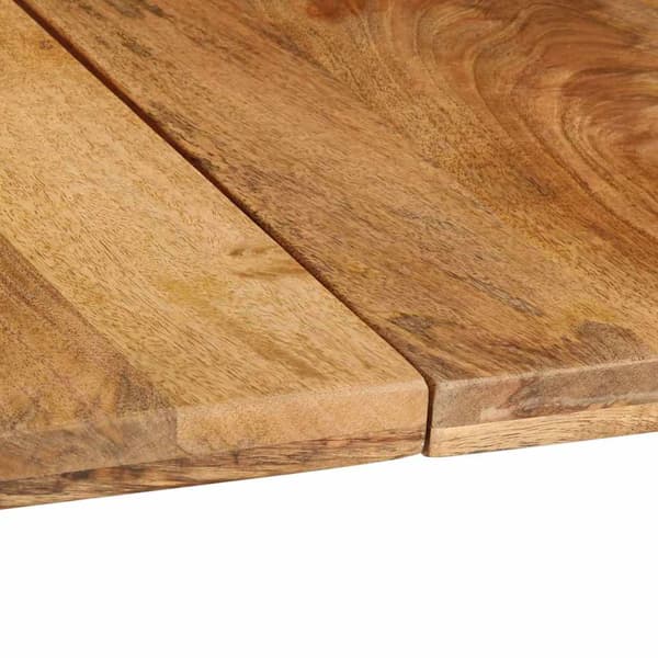 vidaXL Spisebord 200x100x75 cm heltre mango