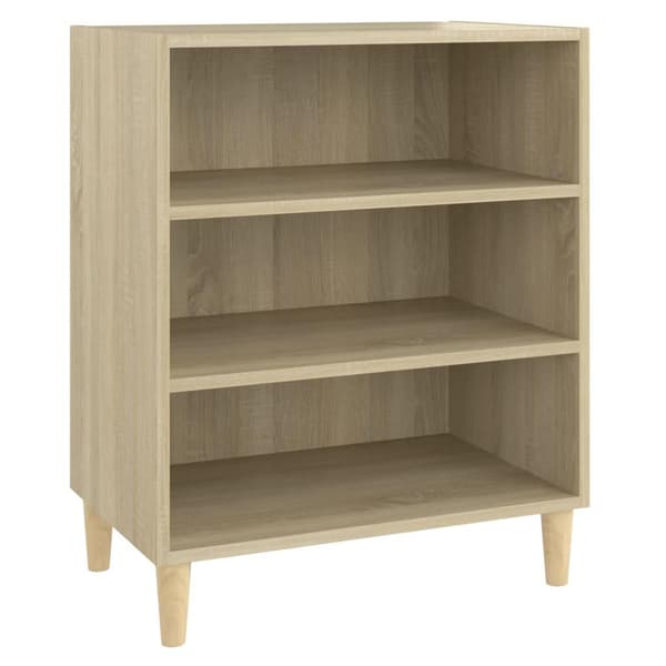 vidaXL Skjenk sonoma eik 57x35x70 cm sponplate