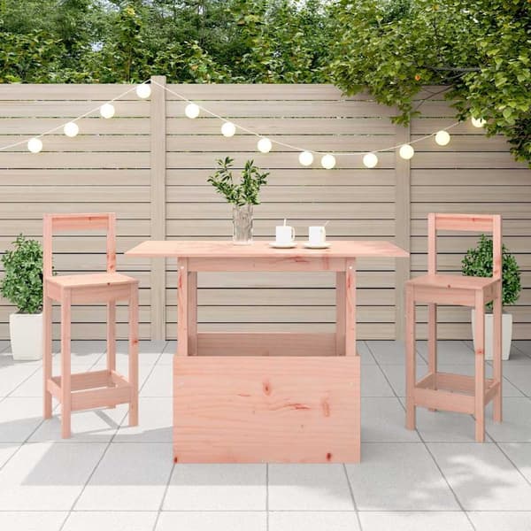 vidaXL Hagebord 100x50x75 cm heltre douglasgran