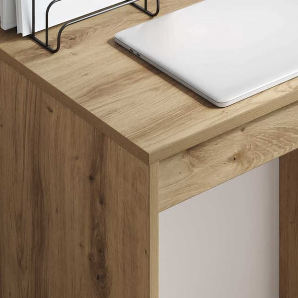vidaXL Skrivebord Artisan Eik 60 x 40 x 76 cm