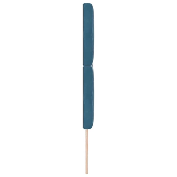 vidaXL Huvudgavel Mörkblå 180 cm Sammet