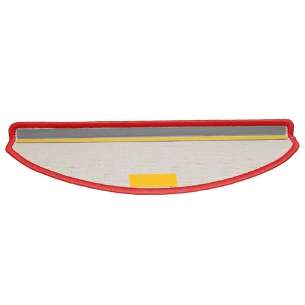 vidaXL Trappmattor 30 st Röd 65x21x4 cm