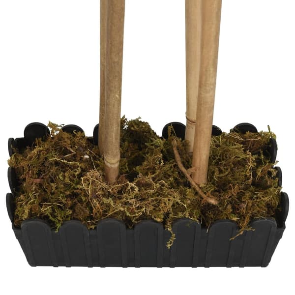 vidaXL Konstväxt bambu 988 blad 150 cm grön