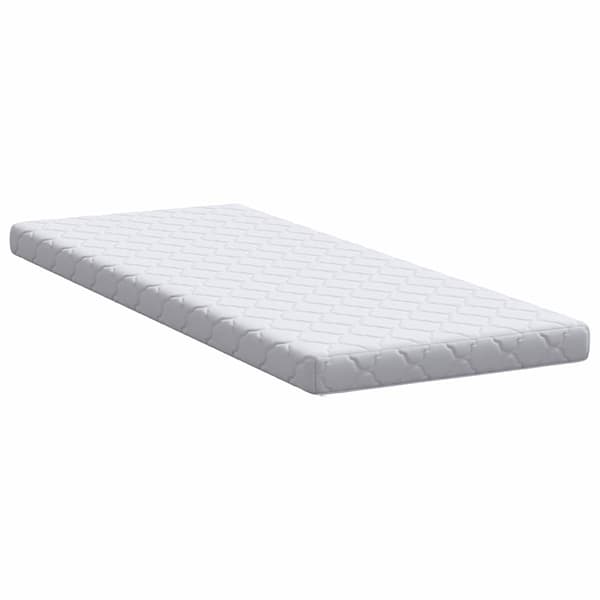 vidaXL Madrass Vit 80 x 200 cm Jacquardtyg
