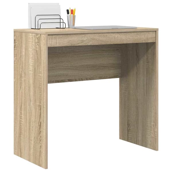 vidaXL Skrivebord Sonoma eik 80 x 40 x 76 cm