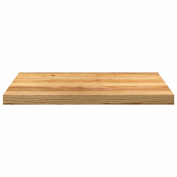 vidaXL Vinduskarmer 2 stk lysebrun 70x40x2 cm heltre eik