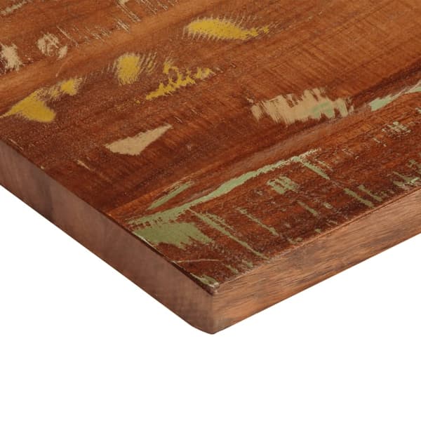vidaXL Bordplate 100x30x3,8 cm rektangulær gjenvunnet heltre