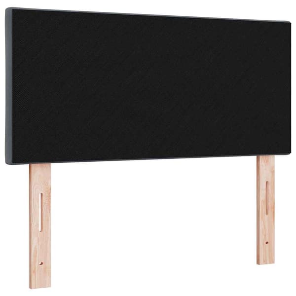 vidaXL Huvudgavel Mörkgrå 90 cm Sammet
