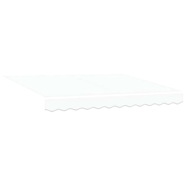 vidaXL Markis Vit 300 x 250 x 165 cm Polyester