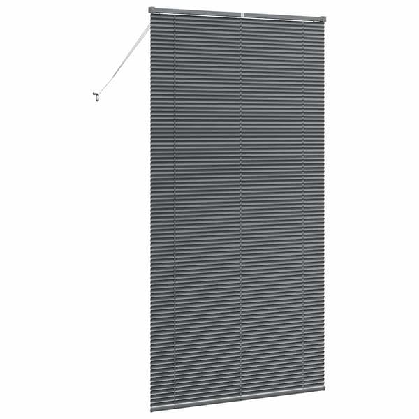 vidaXL Persienner Mörkgrå 220 x 115 cm Aluminium