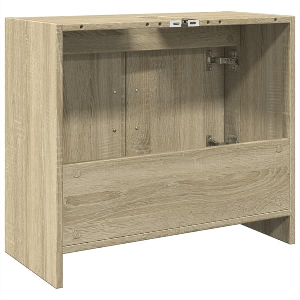 vidaXL Servantskap sonoma eik 63x29x55 cm konstruert tre