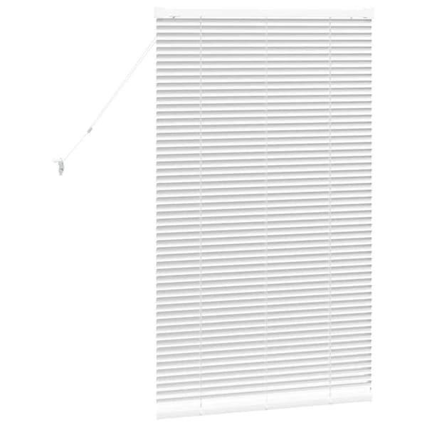 vidaXL Persienner Vit 130 x 70 cm Aluminium
