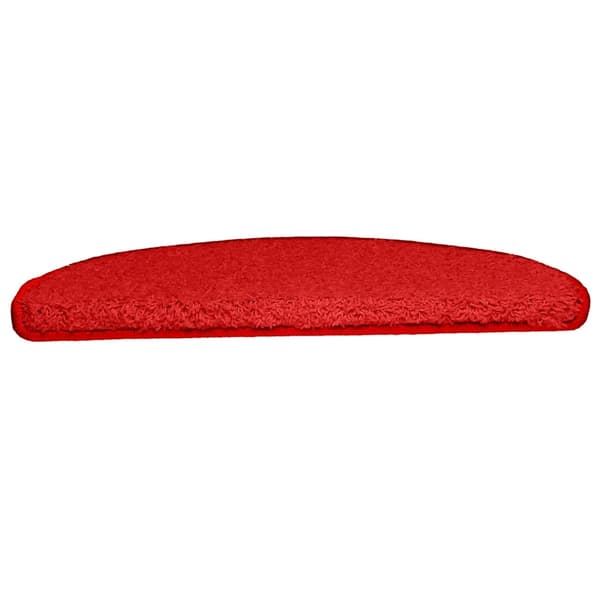 vidaXL Trappmattor 30 st Röd 65x21x4 cm