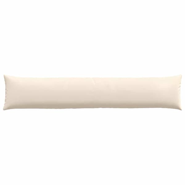 vidaXL Soffkuddar 2 st Beige 200 x 40 cm tyg