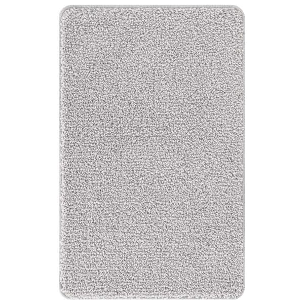 vidaXL Badmatta Grå 60 x 90 cm Polypropylen
