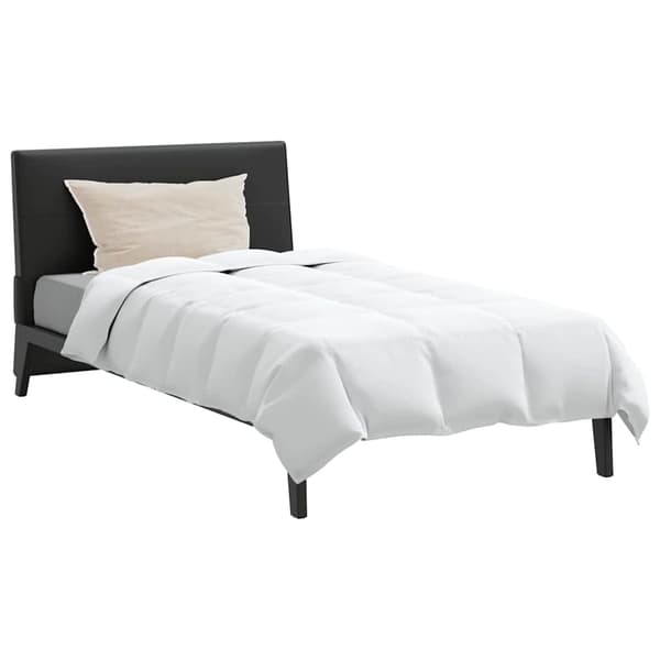 vidaXL Täckeset med kudde 2 pcs Vit 155 x 220 cm Dun