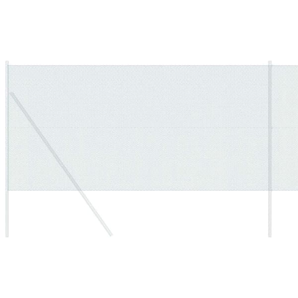 vidaXL Hexagonstängsel Grön 1,2 x 50 m PVC