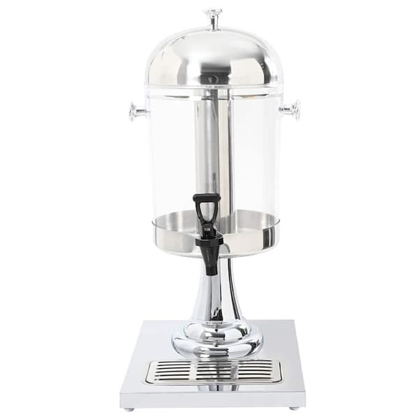 vidaXL Juicedispenser rustfritt stål 8 L