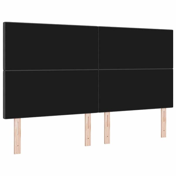 vidaXL LED Sänggavel Mörkgrå 90 cm Manchester