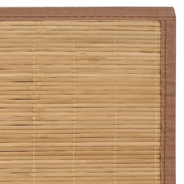 vidaXL Bambumatta 160x230 cm brun