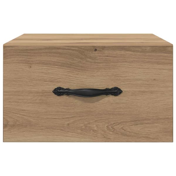 vidaXL Nattbordskap artisan eik 35 x 35 x 20 cm Konstruert tre