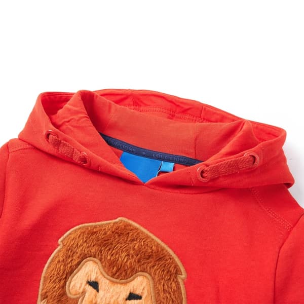 vidaXL Barnhoodie röd 92
