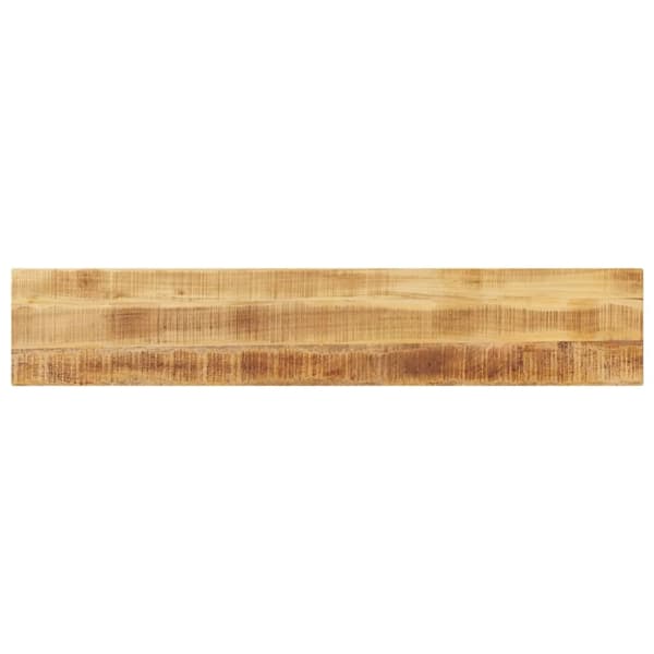 vidaXL Bordplate 140x40x3,8 cm rektangulær grovt heltre mango