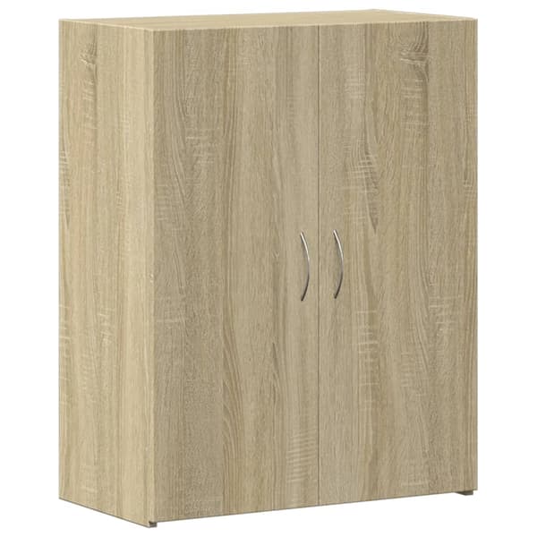 vidaXL Arkivskap sonoma eik 60x32x77,5 cm konstruert tre