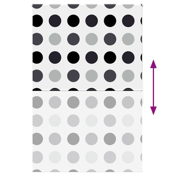 vidaXL Rullgardin för dusch 150x240 cm tyg bredd 146 cm