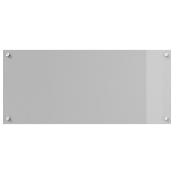 vidaXL Köksskydd Ljusgrå 90 x 40 cm härdat glas