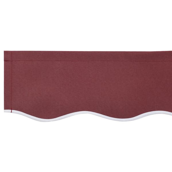 vidaXL Markisväv Burgunder Röd 3,5 x 2 m Polyester