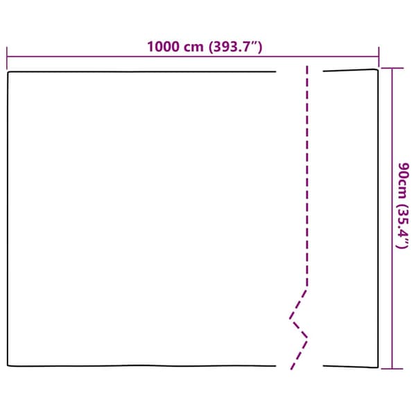 vidaXL Statisk Reflekterande Solfilmsfönster silver 90 x 1000 cm PVC