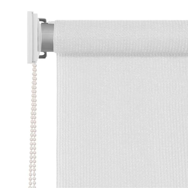 vidaXL Rullgardin utomhus 350x230 cm vit