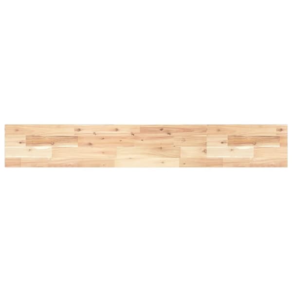 vidaXL Bordplate 160x20x2 cm rektangulær heltre akasie