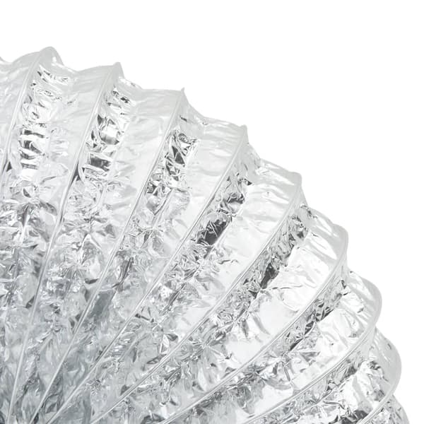 vidaXL Ventilasjonsslange aluminium 6 m Ø15 cm