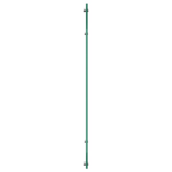 vidaXL Köksskydd Mörkgrå 120 x 60 cm härdat glas