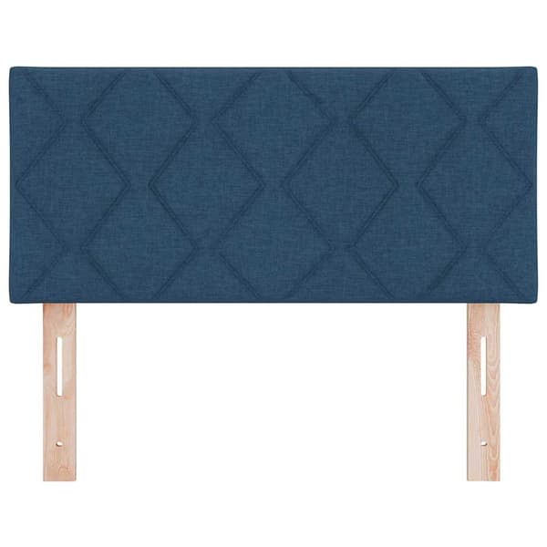 vidaXL LED huvuddyna Blå 100 cm tyg