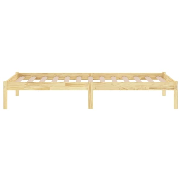 vidaXL Sengeramme heltre 75x190 cm