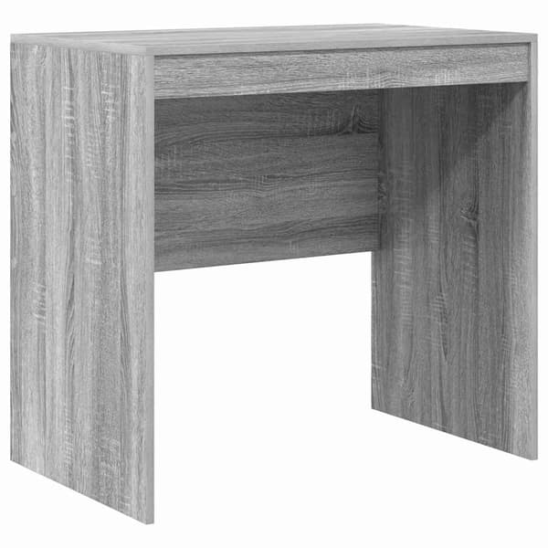 vidaXL Skrivebord Grå Sonoma 80 x 50 x 76 cm
