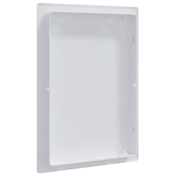 vidaXL Åtkomstpaneler 2 pcs Vit 15 x 23 cm ABS Plast
