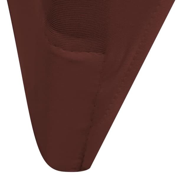 vidaXL Stretch Stoltrekk 4 stk Brun
