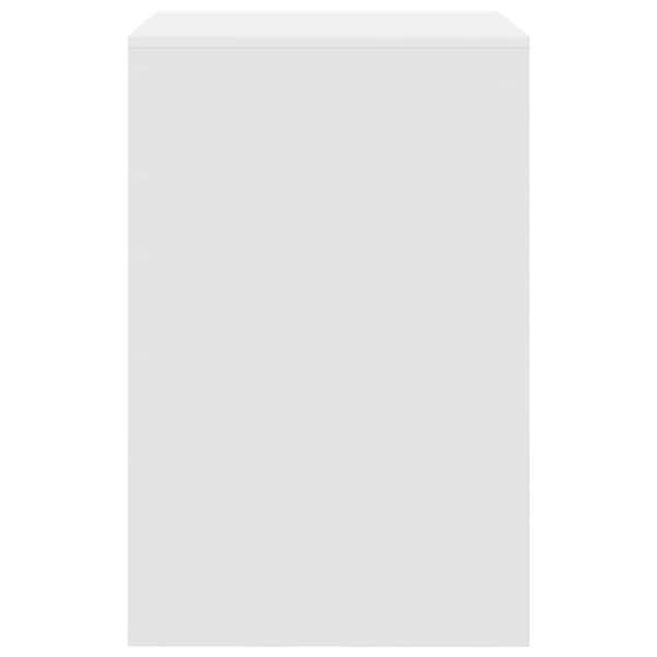 vidaXL Skrivebord Hvit 60 x 50 x 76 cm