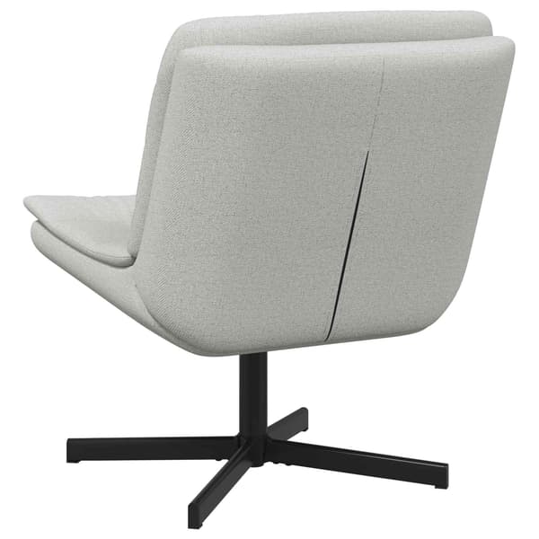vidaXL Skrivstol Moln Grå 63 x 75 x 76 cm tyg