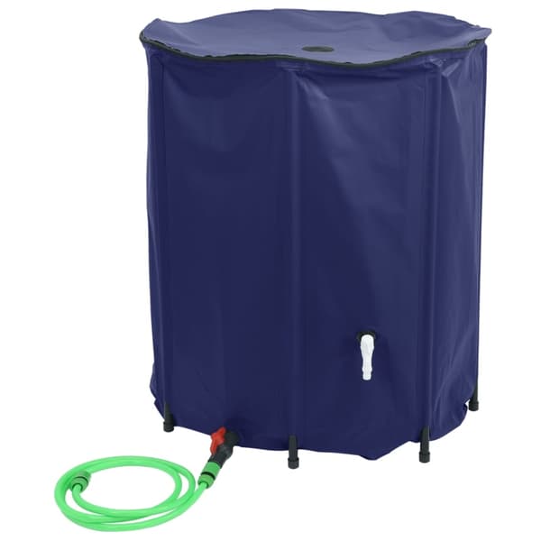 vidaXL Vanntank med kran sammenleggbar 1250 L PVC