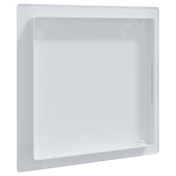 vidaXL Åtkomstpaneler 2 pcs Vit 20 x 20 cm ABS Plast