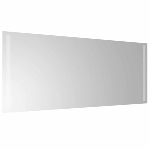 vidaXL Badrumsspegel LED 100x40 cm