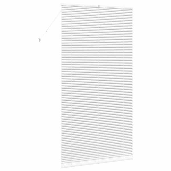 vidaXL Persienner Vit 220 x 115 cm Aluminium